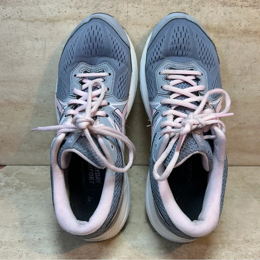 Asics Womens Gel Contend 7 1012A910‎ Pink Running Shoes Sneakers Size 9.5 W